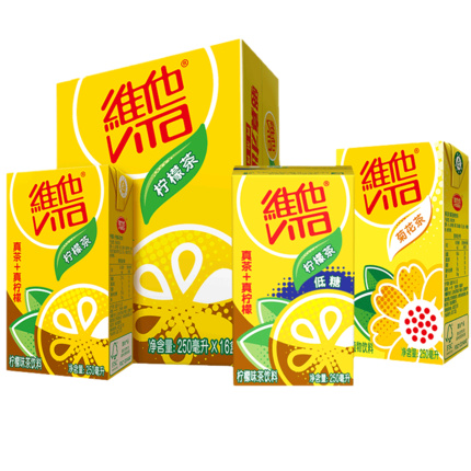 百亿补贴：Vita 维他 柠檬茶 250ml*6盒