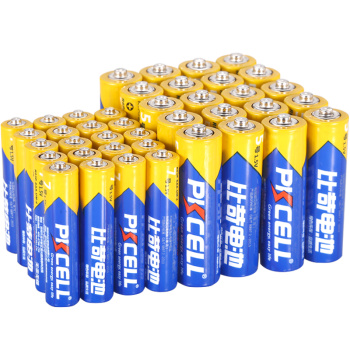 Pkcell 比苛 碳性干电池 5号10粒+7号10粒 *2件