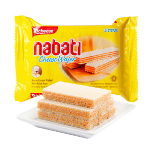 印尼进口 丽芝士 芝士奶酪夹心威化饼18袋