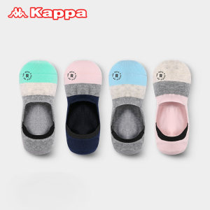 Kappa 情侣时尚隐形船袜 3双 23.1元包邮