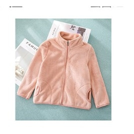 Bejirog 北极绒 儿童双面珊瑚绒外套