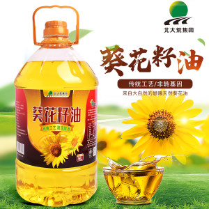 北大荒 葵花籽油 一级物理压榨油 1.8L