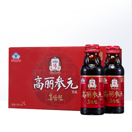 88VIP：正官庄 高丽参元饮品 100ml*10瓶 *2件