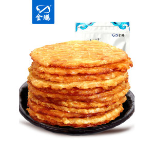 山东特产 金鹏 即食碳烤鳕鱼片 500g