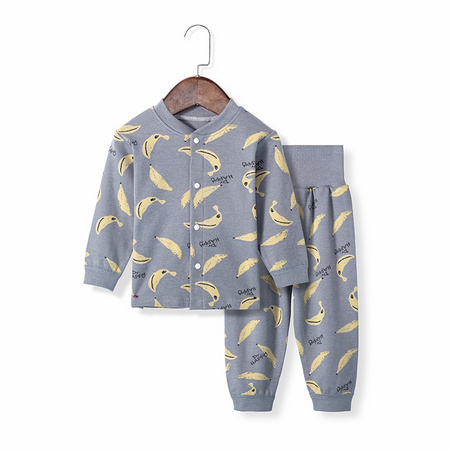 希贝熊 宝宝高腰护肚纯棉睡衣 2件套 多款可选