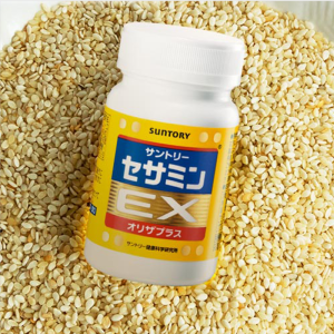 日本进口 三得利 Milcolla 芝麻明EX 90粒 有效助眠 非褪黑素