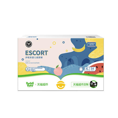 Daday baby 爹地宝贝 维E弱酸护航纸尿裤 XL54