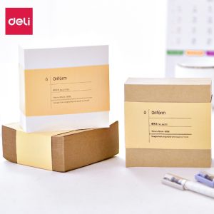 deli 得力 21709 牛皮纸便签本 400张 *31件