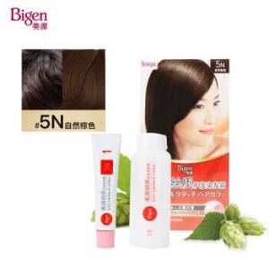 Bigen 美源 丝质护发染发 自然棕色 5N 80g *5件 +凑单品