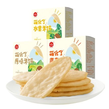 Eastwes 伊威 宝宝米饼 3盒装