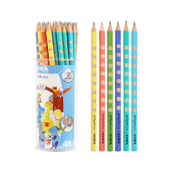 LYRA 艺雅 Groove Slim 三角杆洞洞铅笔 48支
