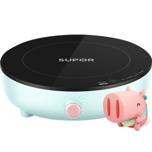 苏泊尔 9档火力 coco小型电磁炉 小粉猪造型旋钮