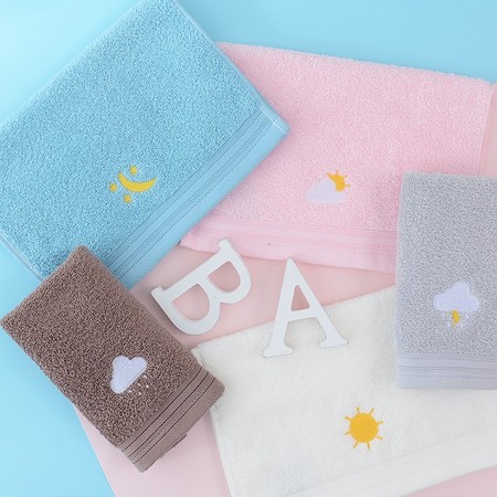 聚划算百亿补贴：grace 洁丽雅 儿童纯棉毛巾 48g*5条装