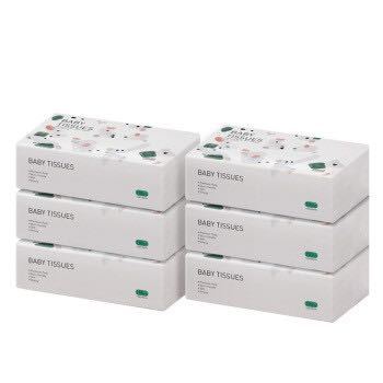 BabyCare 婴幼儿保湿纸 M码100抽*6包 *2件