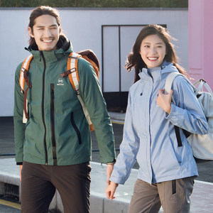 地球科学家 男 5K防水透湿 Polartec 200内胆 三合一冲锋衣 349元包邮