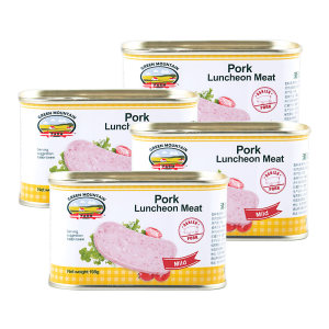 丹麦进口 绿山农场 清淡型 午餐罐头 198g*4罐 49.8元包邮