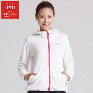 清仓1.3折 地球科学家 Polartec 100面料 女轻暖无静电抓绒外套 79元包邮