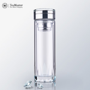 富光高端线 茶马仕 钻石水晶切割工艺 保温玻璃杯 79元包邮