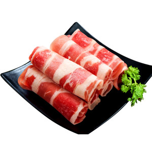 康莱客 新鲜雪花肥牛卷 500g*3件 拍3件79.9元包邮