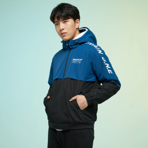 361度 2020秋季新款 男薄款连帽运动外套