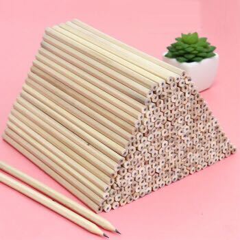 七简书屋 六角原木铅笔 30支