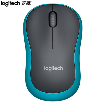 学生专享：Logitech 罗技 M185 无线鼠标 蓝