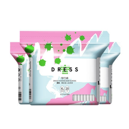 88VIP：Dress 吉氏 婴儿拉拉裤 XL码60片 *2件