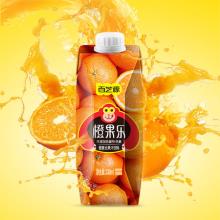 百芝源 橙果乐鲜榨橙汁饮料330ml*6瓶