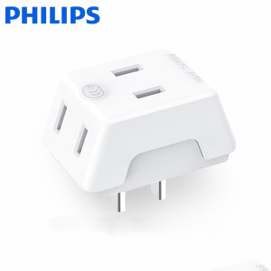 飞利浦 一转三 插座