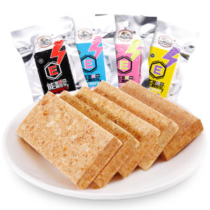 休闲农场 饱腹压缩饼干1斤整箱 多口味