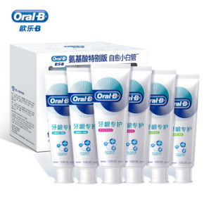 京东PLUS会员： Oral-B 欧乐-B 排浊泡泡牙膏 JOY定制套装 90g*6支 *2件