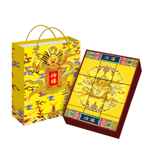 中华老字号 全聚德 仿膳 满汉全月月饼礼盒 9饼9味 660g