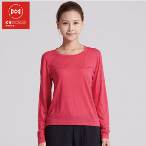 神价1.2折 球科学家 美利奴羊毛面料 女速干透气抗异味T恤 59元包邮