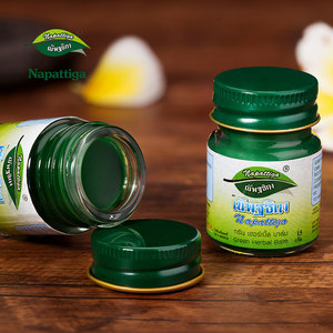 泰国万金油 Napattiga 青草膏15g*3瓶 防蚊/跌打损伤