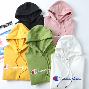 温幕洋 纯棉刺绣连帽卫衣 男女同款 59.9元包邮