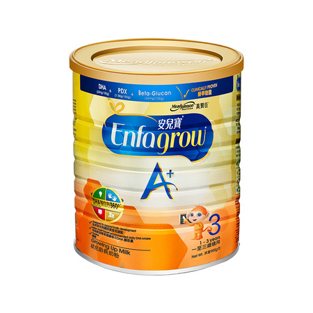 MeadJohnson Nutrition 美赞臣 安儿宝A+ 婴幼儿配方奶粉 3段 900g*4罐