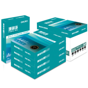 deli 得力 7378 多功能复印纸 500张 500张/包 5包 A4