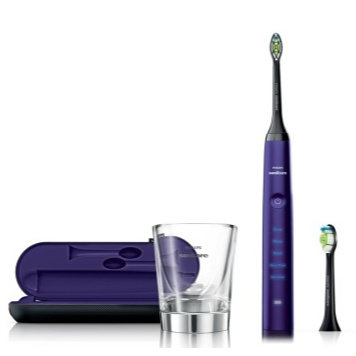 88VIP：PHILIPS 飞利浦 HX9372/04 钻石亮白型 声波震动牙刷 紫钻