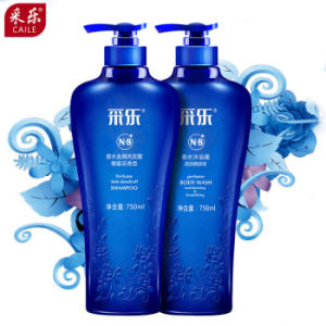 采乐 家庭洗发水沐浴露套装 （洗发水750ml+沐浴露750ml） *2件