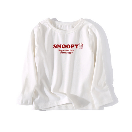 PEANUTS 史努比 儿童纯棉长袖T恤