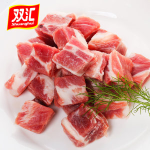 双汇 进口猪肉 新鲜肋排段 2斤*2袋