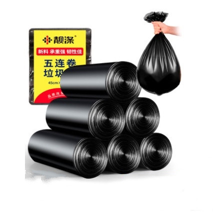 靓涤 平口款垃圾袋 100只装 45*50cm