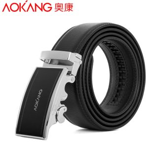 奥康 男士真皮自动扣皮带/腰带