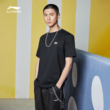 LI-NING 李宁 AHSR635 男款圆领T恤
