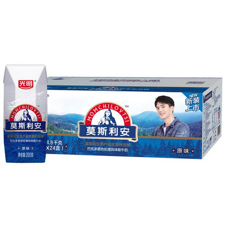 88VIP：Bright 光明 莫斯利安酸奶 200g*24