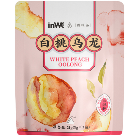 inWE 因味 白桃乌龙茶 7包