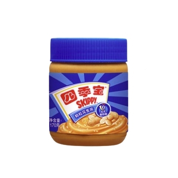 SKIPPY 四季宝 颗粒花生酱 170g