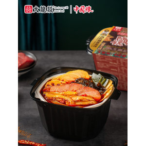 大龙燚 网红自热懒人麻辣火锅 1盒麻辣牛杂+2盒菜多多