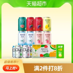 天猫超市 锐澳 微醺鸡尾酒 330ml*12罐 49元包邮