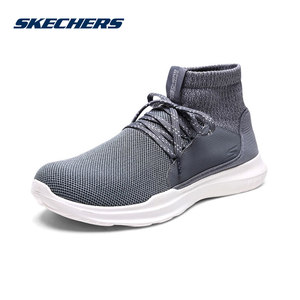 断码好价 Skechers 男士 休闲运动鞋 中帮袜套设计
